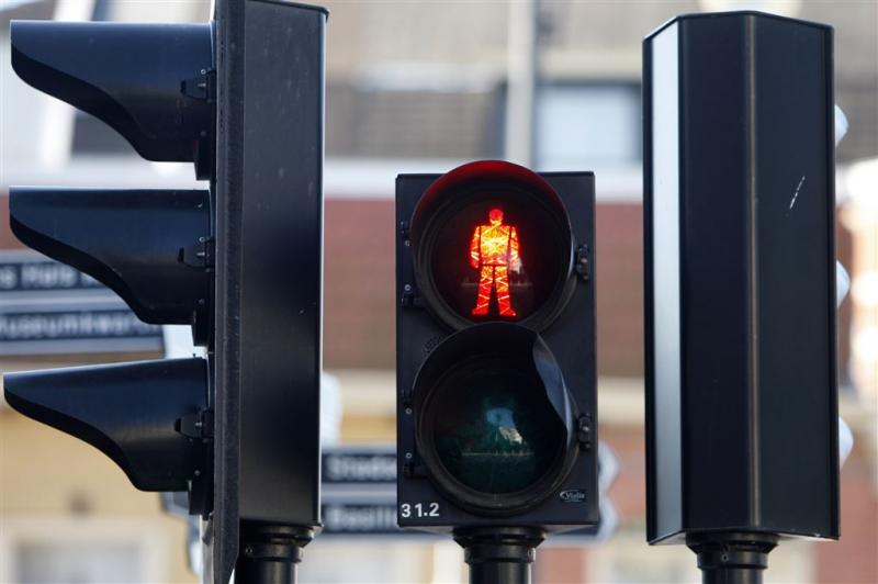 Crimineel gepakt na negeren voetgangerslicht