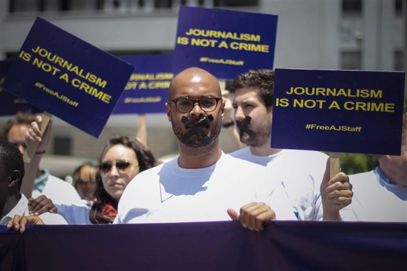 Egypte pakt twee journalisten op