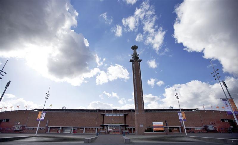 Brand verwoest café in Olympisch Stadion