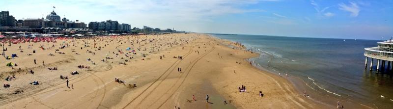 Panorama Scheveningen strand (Foto: sneakydesert)