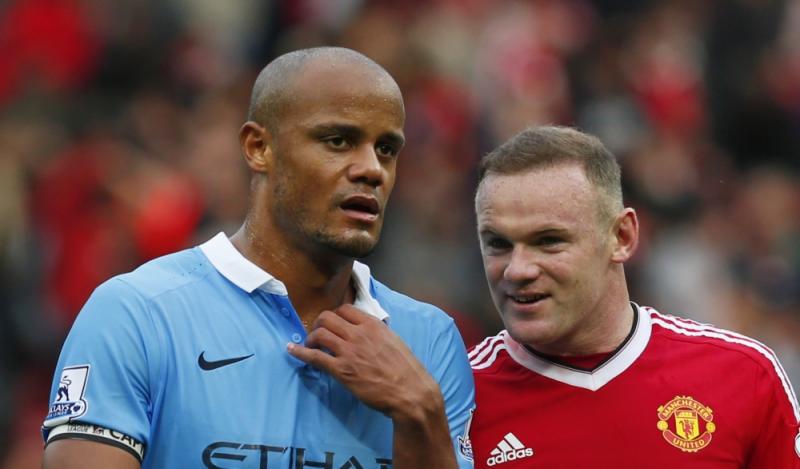 Vincent Kompany hier in duel met Wayne Rooney (PRO SHOTS/Action Images)