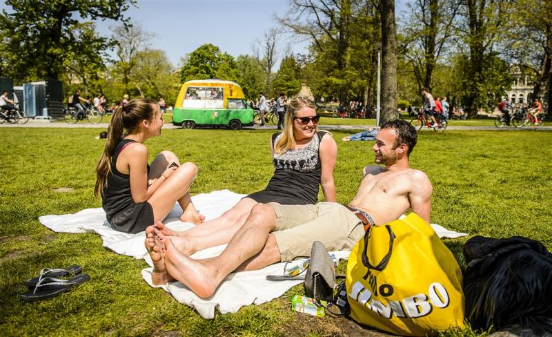 Eerste zomerse dag van dit jaar