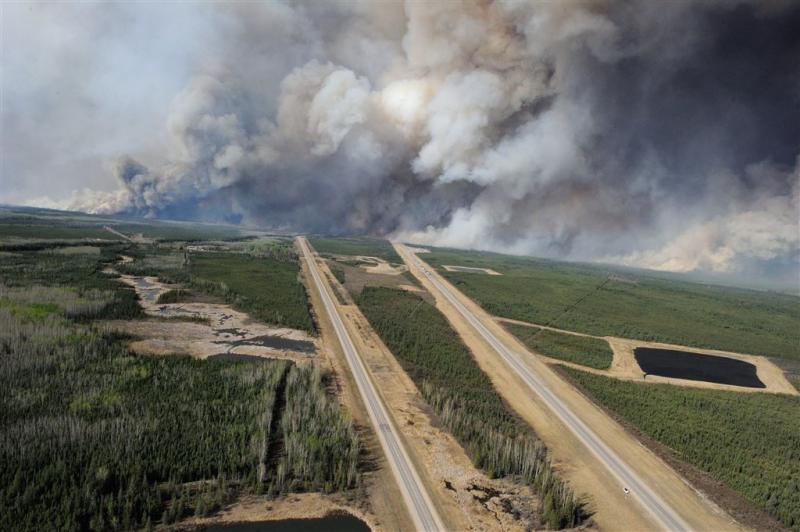 Brand rukt op naar Saskatchewan