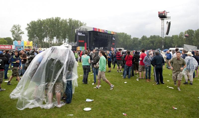 Metaaldetector bij Belgische muziekfestivals