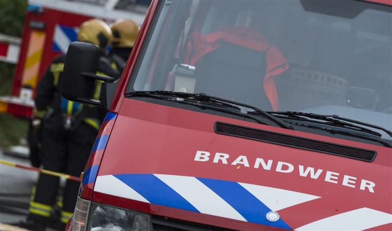 Grote brand in markthal Katwijk