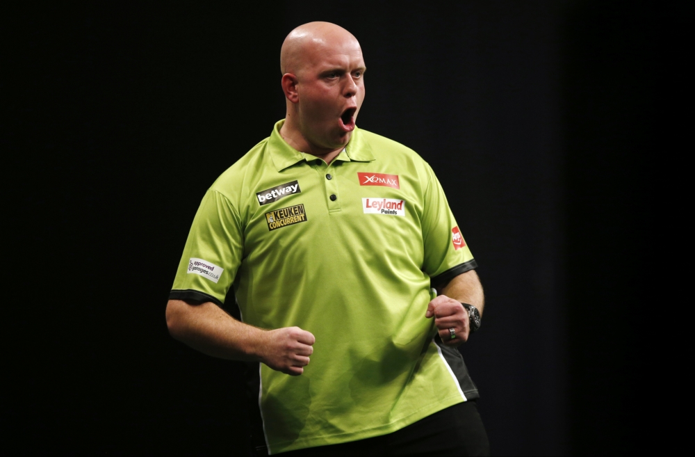 Michael van Gerwen wint Premier League Darts (Pro Shots/Action Images)