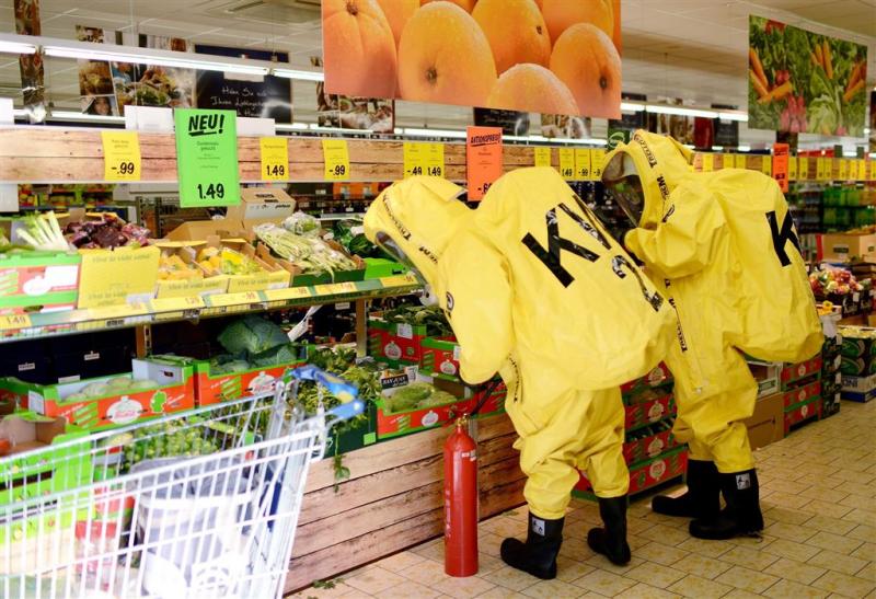 Spin zorgt voor paniek in supermarkt