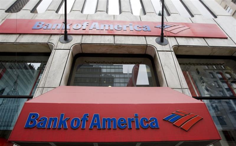 Streep door miljardenboete Bank of America