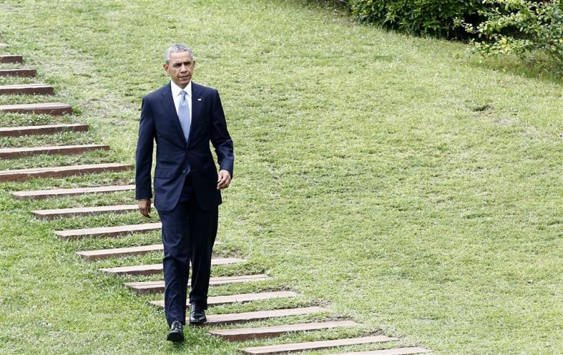 Obama legt krans in Hiroshima