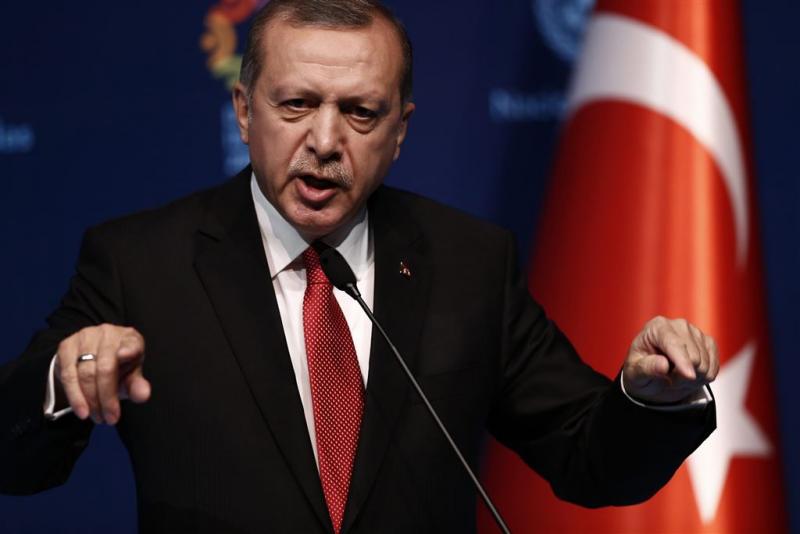 Erdogan veroordeelt VS-steun Koerden