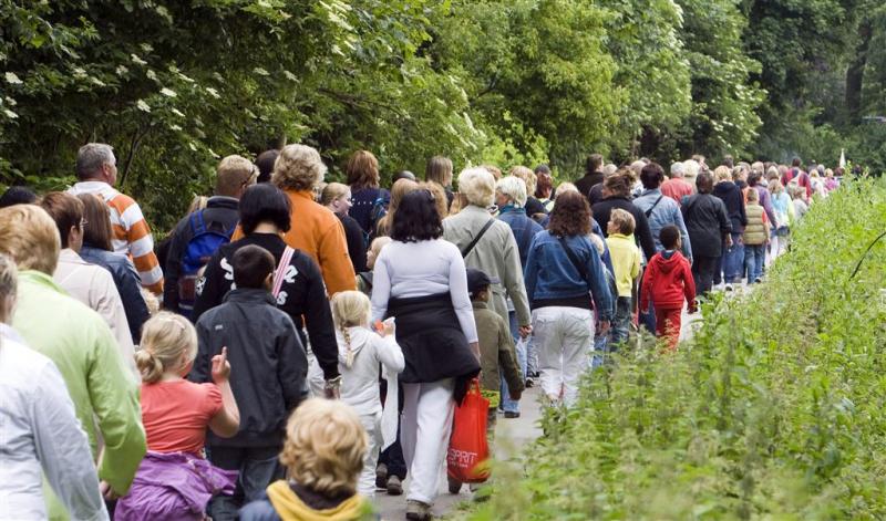 Avondvierdaagsen afgelast om noodweer