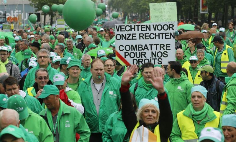 Veel overlast op rustige stakingsdag België