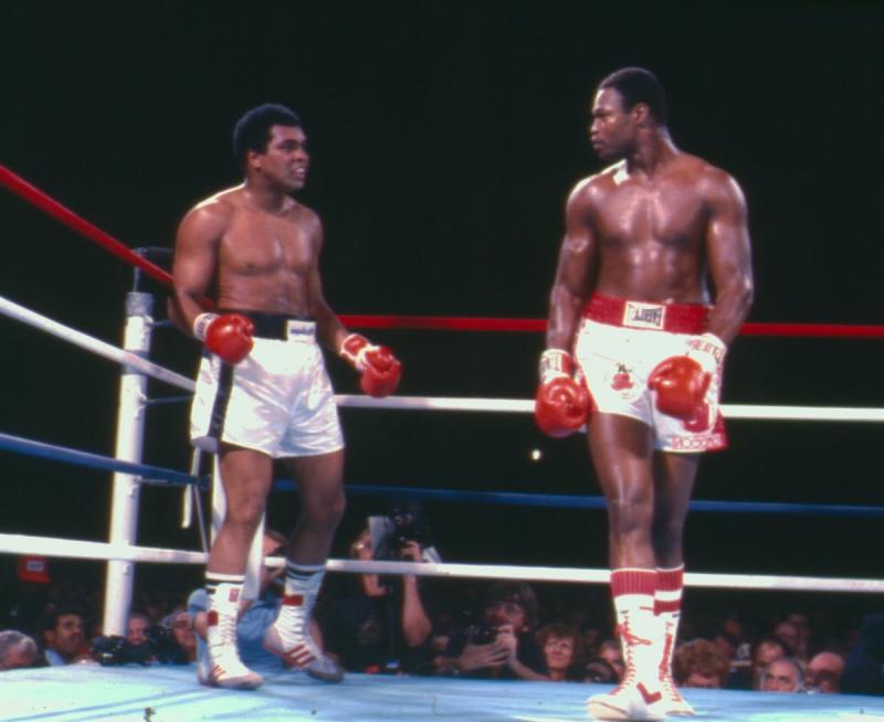 Ali vs Holmes in 1980