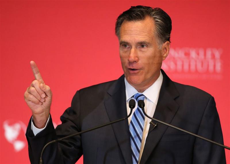 Romney waarschuwt voor 'gevaarlijke' Trump