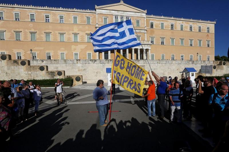Grieks protest tegen bezuinigingen zwelt aan