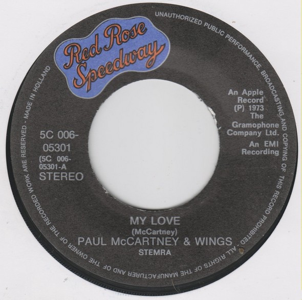 Paul McCartney & Wings - My Love (1973)