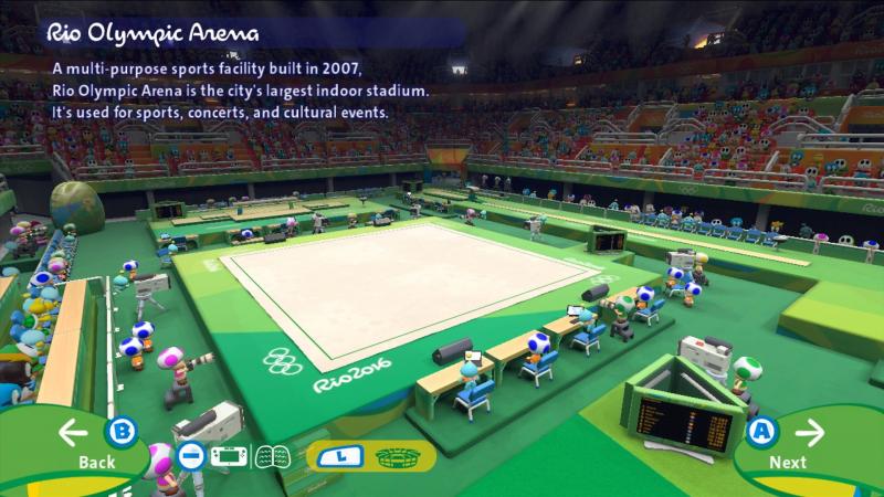Mario & Sonic Wii U Olympic Arena