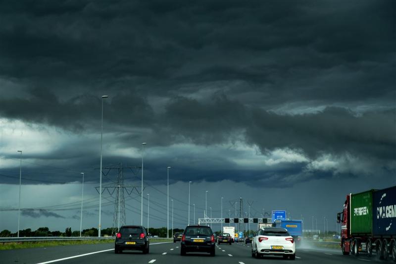 Code oranje vanwege zware regenval