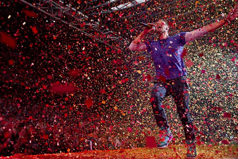 Coldplay na halfjaar alsnog op nummer 1