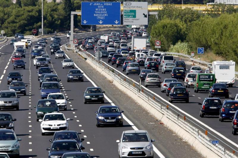 'Zaterdag eerste drukke dag op Franse wegen'