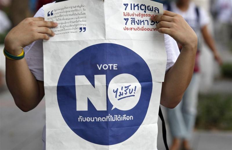 Thaise junta zet tv-zender op zwart