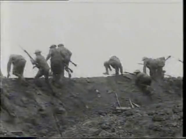 Het begin van de aanval op 1 juli 1916
