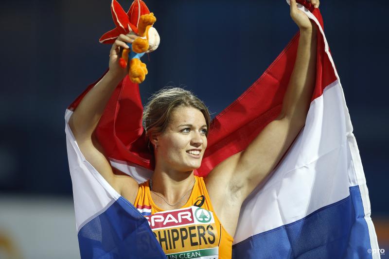 Dafne Schippers pakt met overmacht goud op 100 meter (Pro Shots/Henk Jan Dijks)