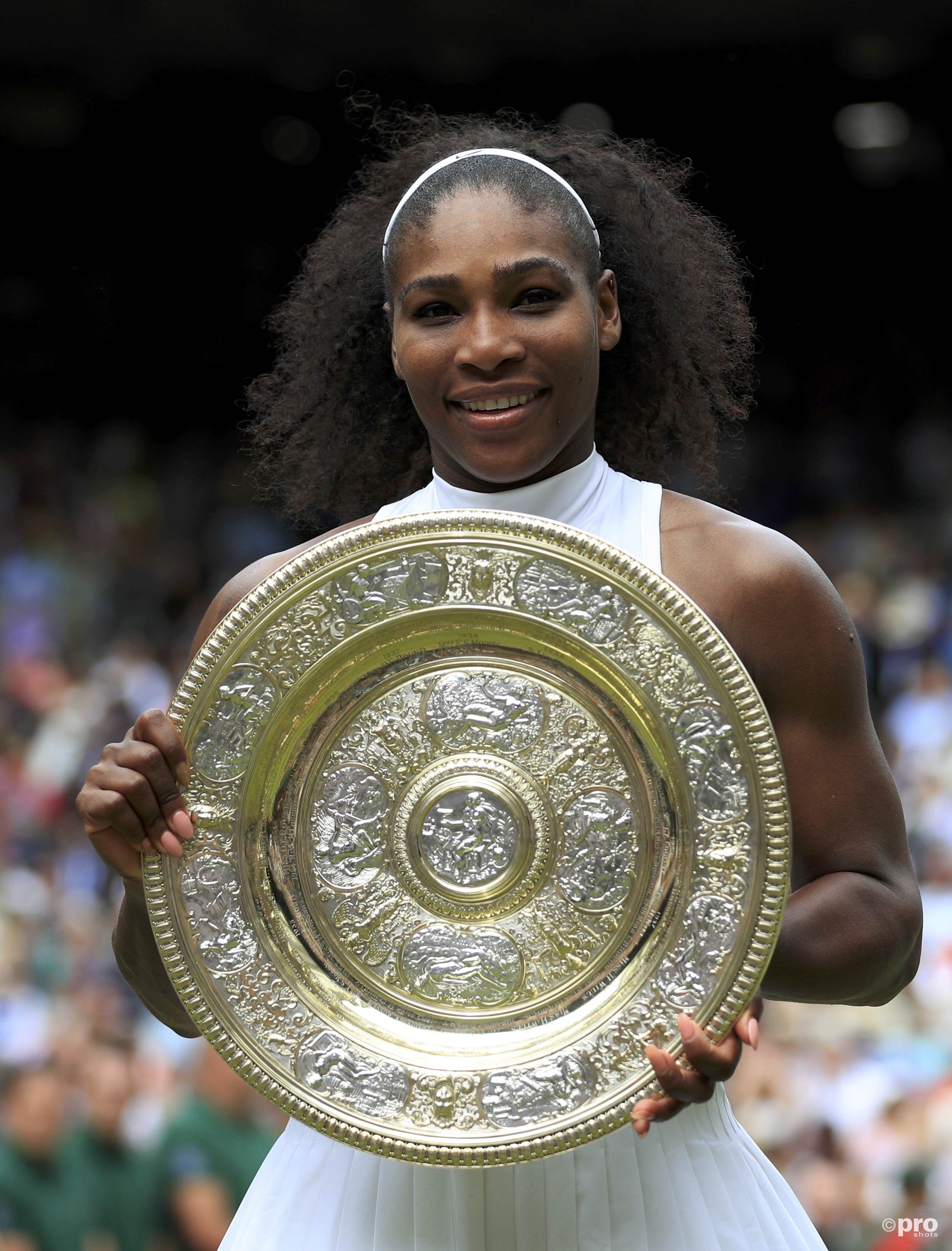 22e Grand Slam-zege voor Serena Williams. (PRO SHOTS/Action Images)