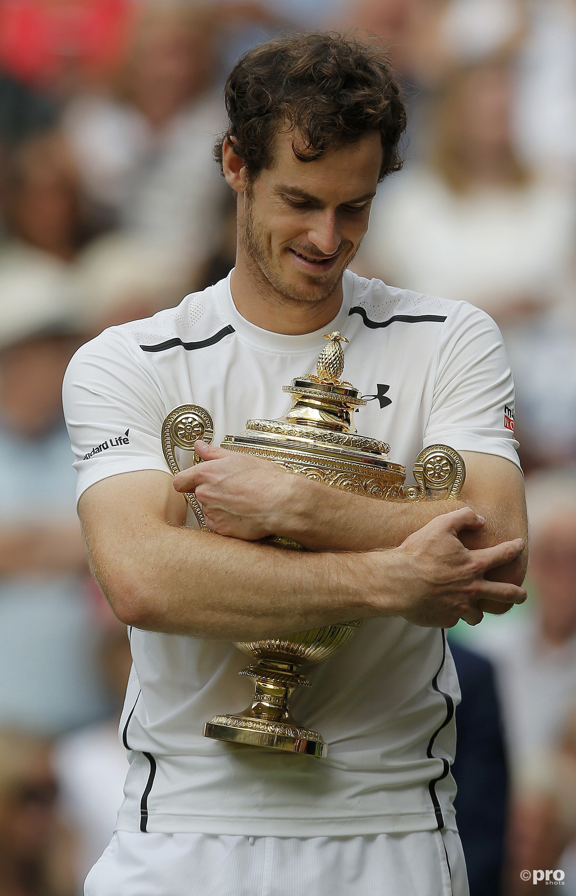 Andy Murray wint voor de tweede keer Wimbledon. (PRO SHOTS/Action Images)