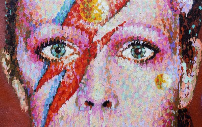 Kunstcollectie David Bowie geveild