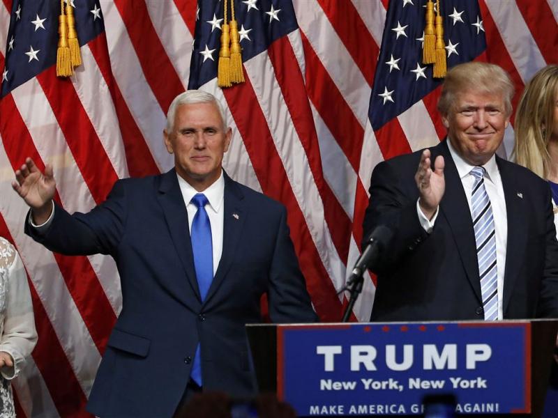 Trump presenteert Mike Pence als running mate