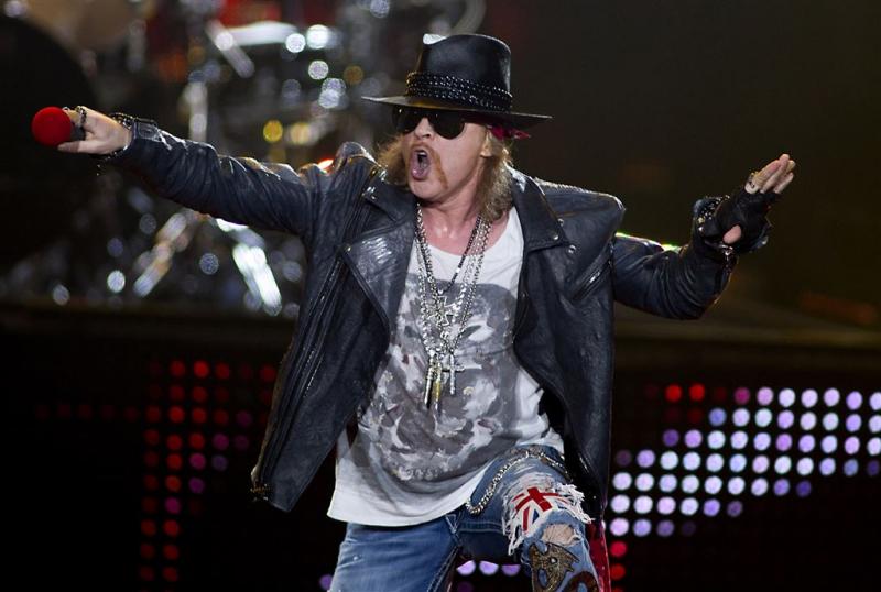 Guns N' Roses vastgehouden voor wapenbezit