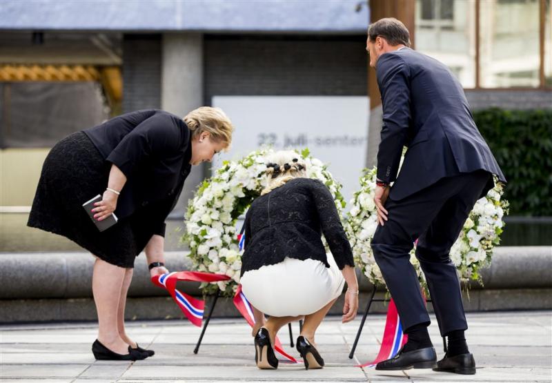 Noren herdenken aanslagen door Breivik