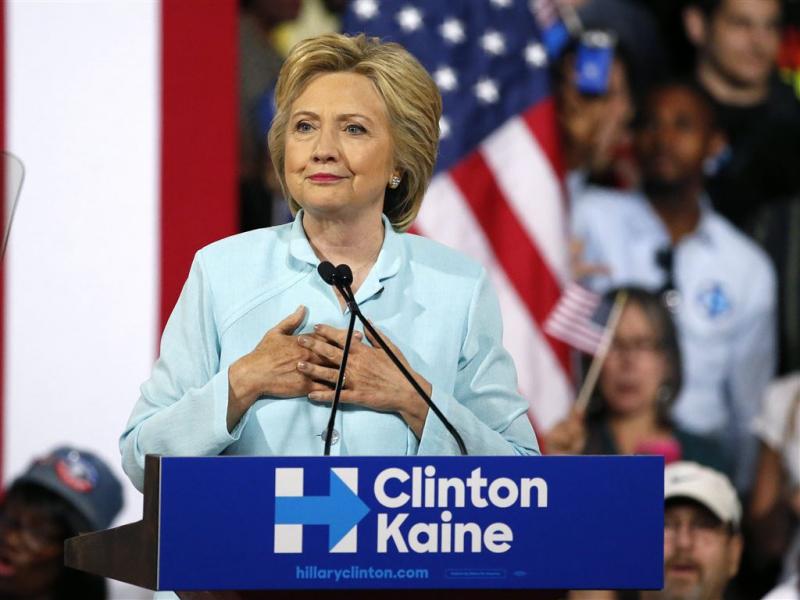 Clinton nu officieel kandidaat van Democraten