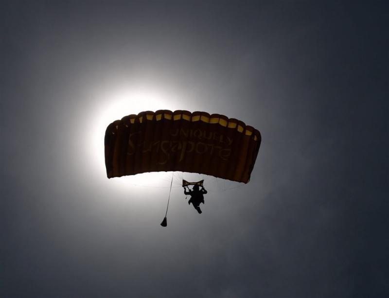 Nederlandse parachutist zwaargewond in België