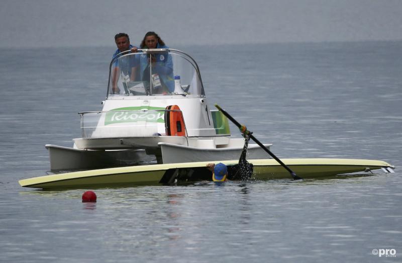 Yakovlev ging al erg vroeg in de race om met zijn boot (Pro Shots/Action Images)