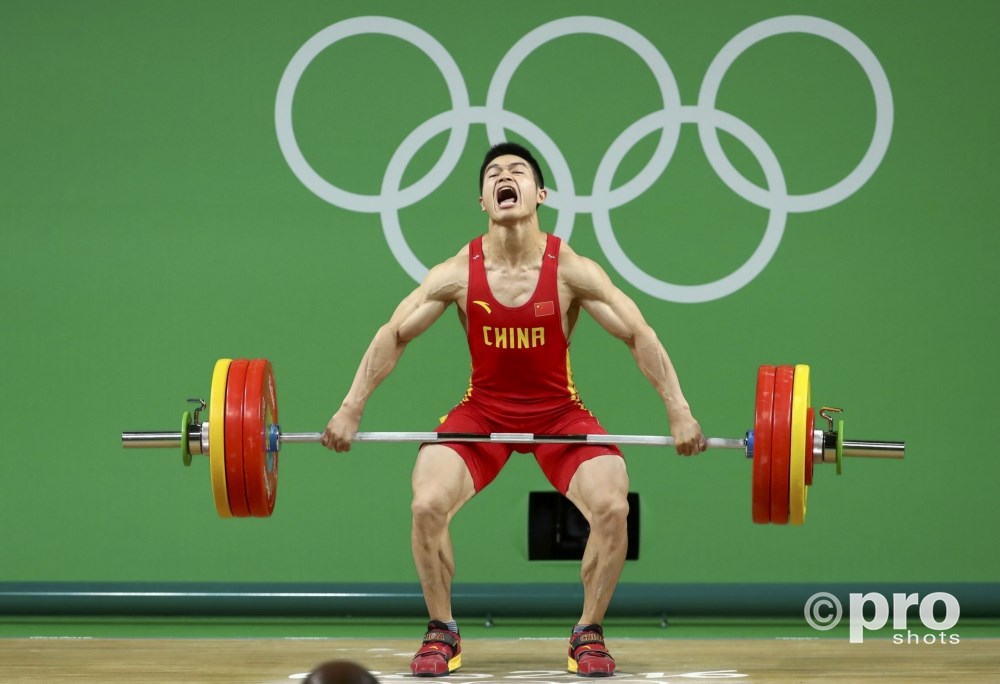 Shi Zhiyong op weg naar olympisch goud (PROSHOTS/Action Images)