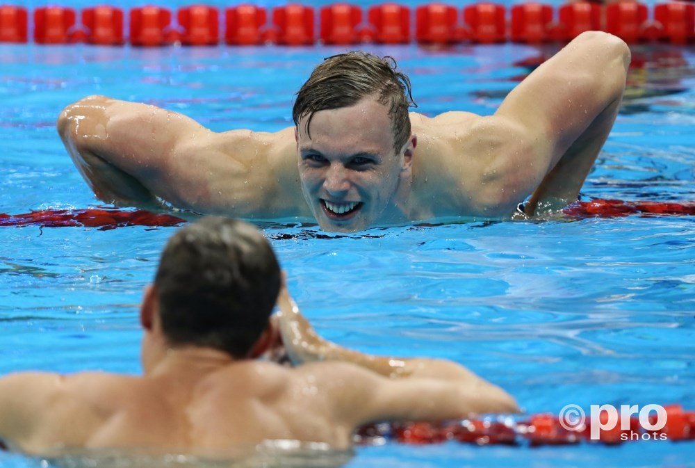 Maar ook het zilver van Pieter Timmers op het koningsnummer van het zwemmen mag een ware sensatie genoemd worden (PROSHOTS/Action Images)