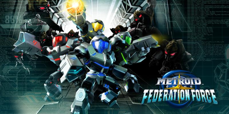 Metroid Prime: Federation Force Logo