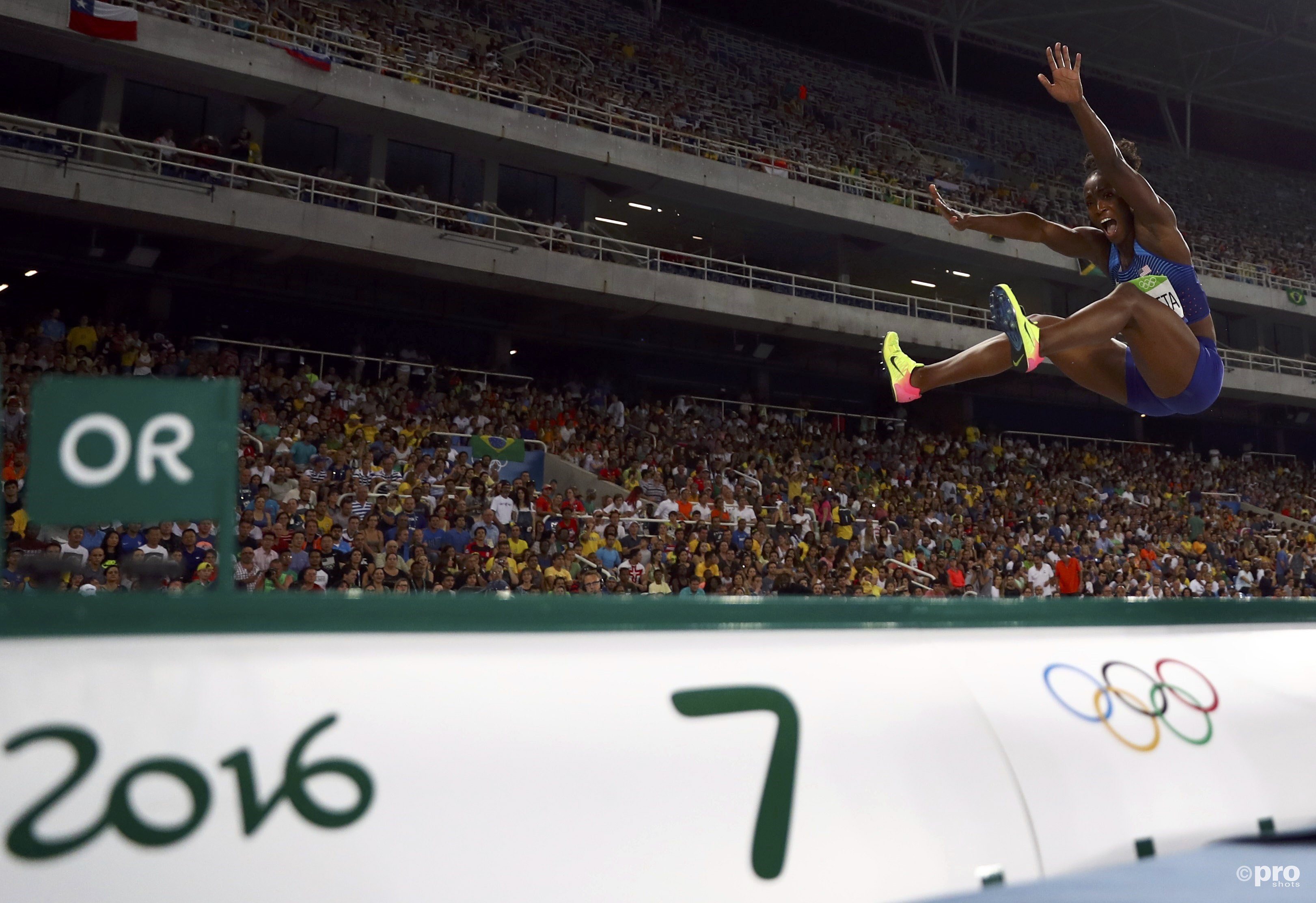 Bartoletta vliegt naar olympisch goud (PROSHOTS/Action Images)
