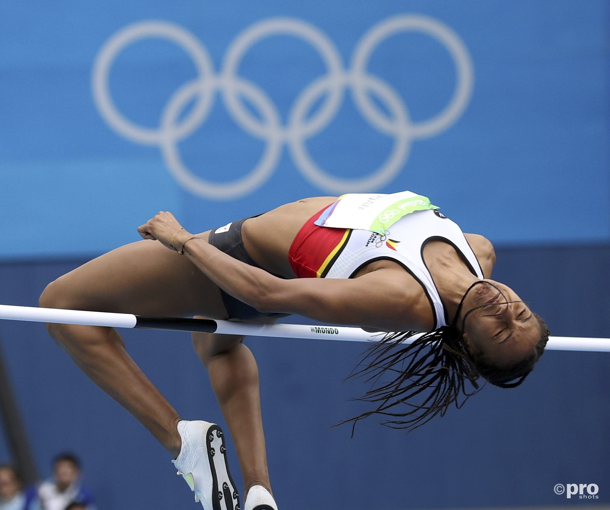 Nafissatou Thiam op weg naar goud in Rio (Pro Shots / Action Images)