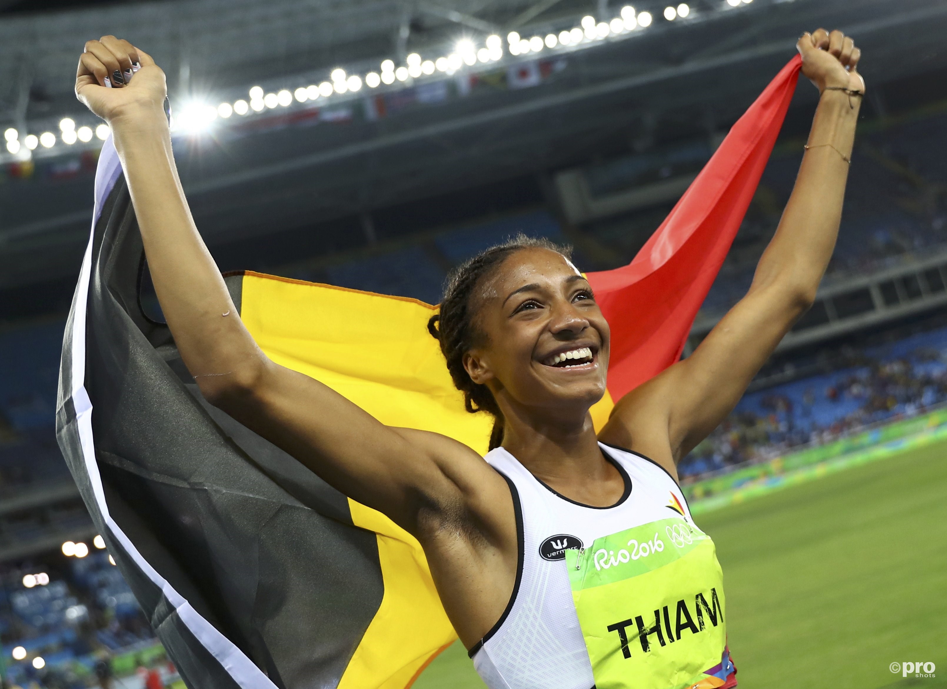 Nafissatou Thiam na haar overwinning (Pro Shots / Action Images)