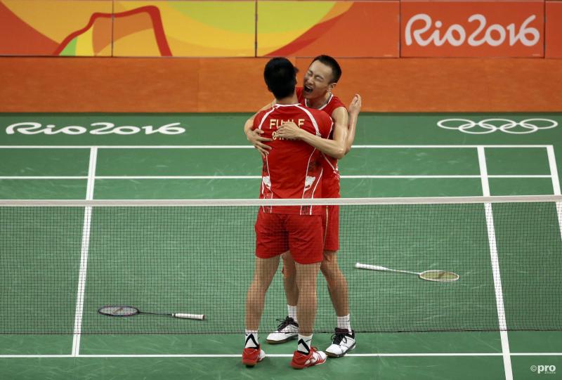 Fu/Zhang pakken dubbeltitel badminton (Pro Shots / Action Images)