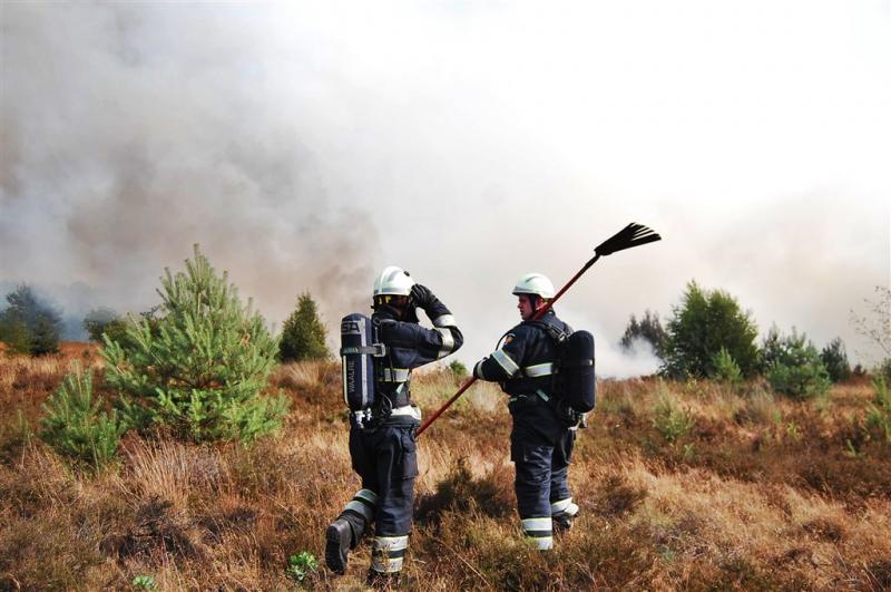 Natuurbrandgevaar neemt toe in delen land