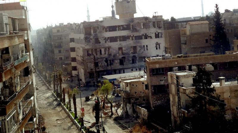 Daraya weer in handen Syrische regering