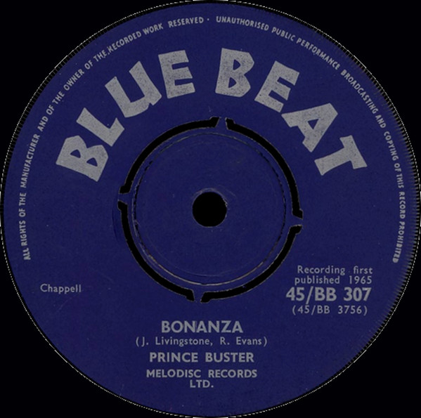 Prince Buster - Bonanza (1965)
