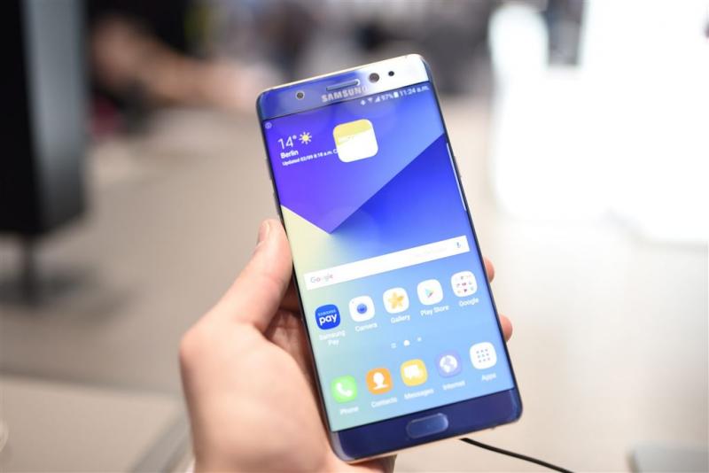 Samsung keldert door zorgen over Note 7