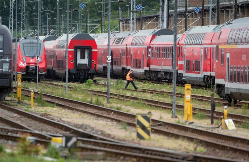Vogel legt deel Duits treinverkeer lam