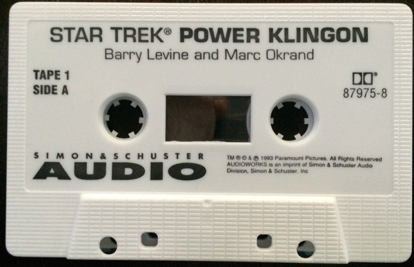 Barry Levine And Marc Okrand - Star Trek - Power Klingon 1