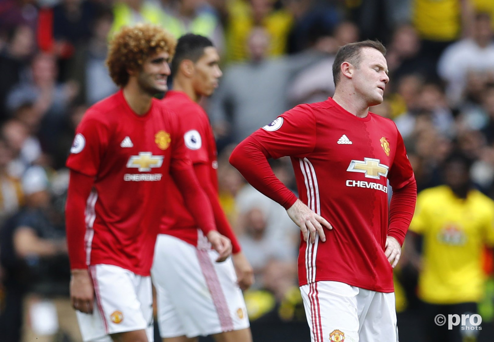 Weer geen drie punten voor Manchester United. (PRO SHOTS/Action Images)